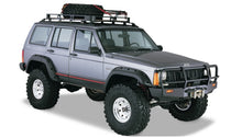 Load image into Gallery viewer, Bushwacker 84-01 Jeep Cherokee Cutout Style Flares 4pc Fits 4-Door Sport Utility Only - Black
