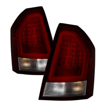 Load image into Gallery viewer, Spyder Chrysler 300C 08-10 V2 Light Bar LED Tail Lights - Red Clear ALT-YD-C308V2-LED-RC
