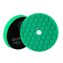 Load image into Gallery viewer, Chemical Guys Hex-Logic Quantum Heavy Polishing Pad - Green - 5.5in
