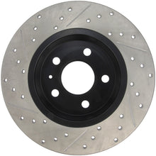Load image into Gallery viewer, StopTech Power Slot 09-10 Audi A4/A4 Quattro / 08-10 A5 / 10 S4 Rear Left Drilled &amp; Slotted Rotor
