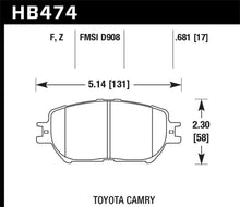 Load image into Gallery viewer, Hawk Performance Ceramic Street Brake Pads
