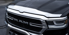 Load image into Gallery viewer, AVS 2019 Dodge RAM 1500 Aeroskin Low Profile Acrylic Hood Shield - Chrome
