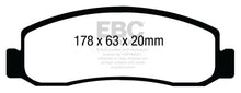 Load image into Gallery viewer, EBC 08-10 Ford F250 (inc Super Duty) 5.4 (2WD) Greenstuff Front Brake Pads
