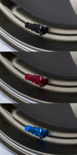 Load image into Gallery viewer, Wheel Mate Twisted Spiked Lug Nuts Set of 24 - Red M14x1.50
