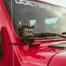 Load image into Gallery viewer, Rigid Industries 2018 Jeep JL - A-Pillar Mount Kit - Mounts Set of D / D-SS / SR-M / Ignite Series
