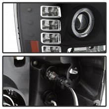 Load image into Gallery viewer, Spyder GMC Sierra 1500/GMC Sierra Denali 08-13 Projector LED Halo- LED Blk PRO-YD-GS07-HL-BK

