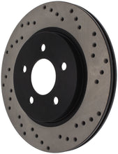 Load image into Gallery viewer, StopTech 05-10 Ford Mustang V6/4.0L / GT V8/4.6L Cross Drilled Left Rear Rotor
