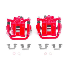Load image into Gallery viewer, Power Stop 08-13 Nissan Rogue Rear Red Calipers w/Brackets - Pair
