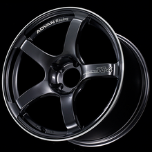 Load image into Gallery viewer, Advan TC4 16x7.0 +31 4-100 Black Gunmetallic &amp; Ring Wheel
