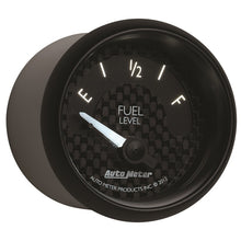 Load image into Gallery viewer, Autometer GT Series 52mm Short Sweep Electronic 0-90 ohms Fuel Level (For most 65-97 GM)
