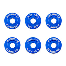 Load image into Gallery viewer, Mishimoto Small Fender Washer Kit (6pcs) - Blue
