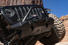 Load image into Gallery viewer, ICON 2018+ Jeep Wrangler JL / 2020+ Jeep Gladiator JT Pro Recessed Impact Front Bumper w/Bar &amp; Tabs
