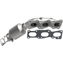 Load image into Gallery viewer, MagnaFlow OEM Grade Federal / EPA Compliant Manif Catalytic Converter 09-11 Hyundai Genesis V6 3.8L
