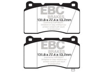 Load image into Gallery viewer, EBC 09+ Hyundai Genesis Coupe 2.0 Turbo (Brembo) Yellowstuff Front Brake Pads
