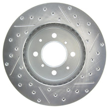 Load image into Gallery viewer, StopTech Select Sport 90-01 Acura Integra (exc. Type R) Slotted and Drilled Right Front Rotor

