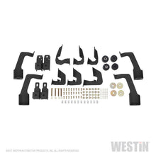 Load image into Gallery viewer, Westin 14-18 Chevrolet Silverado 1500 DC 6.5ft Bed HDX Drop W2W Nerf Step Bars - Tex. Blk
