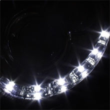 Load image into Gallery viewer, Spyder Mercedes Benz CLK 03-09 Projector Halogen Model- LED Halo DRL Chrm PRO-YD-MBCLK03-DRL-C
