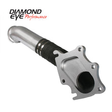 Load image into Gallery viewer, Diamond Eye TURBO-DIRECT 3in AL CHEVY LB7 DURAMAX 01-04 5 BTWN TURBO &amp; F PIPE TRANS DIPSTICK MOD REQ
