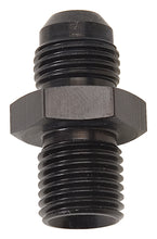 Load image into Gallery viewer, Russell Performance -6 AN Flare to 12mm x 1.5 Metric Thread Adapter (Black)
