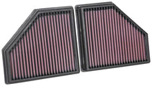 Load image into Gallery viewer, K&amp;N 16-19 BMW 750i L6-4.4L F/I Replacement Drop In Air Filter
