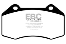 Load image into Gallery viewer, EBC 07-08 Chevrolet Cobalt 2.0 Supercharged (SS) Redstuff Front Brake Pads
