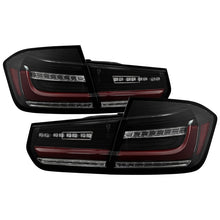Load image into Gallery viewer, Spyder BMW 3 Series F30 2012-2018 Full LED Tail Lights (ALT-YD-BMWF3012-SEQ-BSM) - Black Smoke
