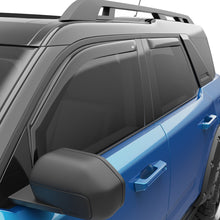 Load image into Gallery viewer, EGR 21-22 Ford Bronco Sport 4 Door In-Channel Window Visors - Dark Smoked (573561)
