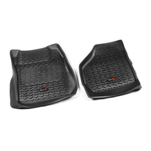 Load image into Gallery viewer, Rugged Ridge Floor Liner Front Black 1999-2007 Ford F-250 / F-350 Super Duty Regular / Extended
