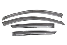 Load image into Gallery viewer, AVS 12-18 Nissan Versa (Excl. Hatch) Ventvisor Outside Mount Window Deflectors 4pc - Smoke
