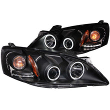Load image into Gallery viewer, ANZO 2005-2010 Pontiac G6 Projector Headlights w/ Halo Black (CCFL)
