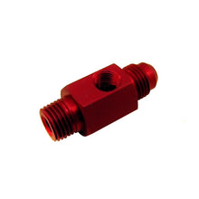 Load image into Gallery viewer, Nitrous Express 1/4 NPT x 6AN w/1/8 NPT Gauge Hole (Fuel Bypass Fitting)
