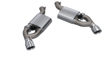 Load image into Gallery viewer, QTP 16-18 Chevrolet Camaro SS 6.2L 304SS Screamer Axle Back Exhaust w/4.5in Dual Tips
