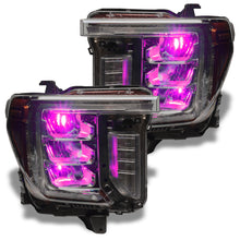 Load image into Gallery viewer, Oracle 19-21 Silverado/Sierra 1500 RGB Demon Eye Headlight Upgrade Kit - ColorSHIFT w/o Controller
