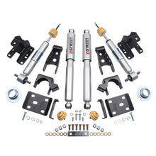 Load image into Gallery viewer, Belltech LOWERING KIT 14-17 Chevy Silverado/Sierra 1in to -2in Front/4in Rear w/ Street Perf Shocks
