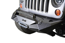 Load image into Gallery viewer, DV8 Offroad 07-18 Jeep Wrangler JK/JL Steel Stubby Front Bumper w/ Light Bracket &amp; Winch Plate
