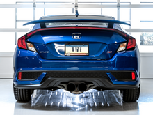Load image into Gallery viewer, AWE Tuning 2016+ Honda Civic Si Touring Edition Exhaust w/Front Pipe &amp; Dual Diamond Black Tips
