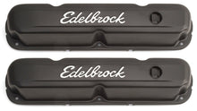 Load image into Gallery viewer, Edelbrock Valve Cover Signature Series Chrysler 1965-1991 318-340-360 CI V8 Black
