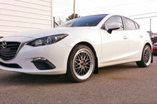 Load image into Gallery viewer, Rally Armor 14-18 Mazda3/Speed3 Black UR Mud Flap w/ White Logo
