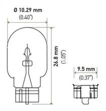 Load image into Gallery viewer, Hella Universal Clear T3.25 Incandescent 12V 3W Bulb (MOQ 10)
