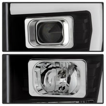 Load image into Gallery viewer, Spyder Ford F-250/F-350/F450 Super Duty 11-16 V2 Projector Headlights - Black (PRO-YD-FS11V2-LB-BK)
