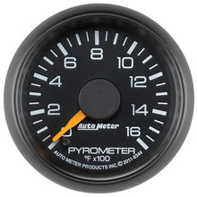 Load image into Gallery viewer, Autometer Factory Match GM 01-07 35PSI / 1600 Degree F EGT A-Pillar Diesel Gauge Kit
