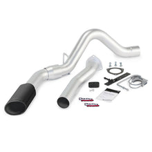 Load image into Gallery viewer, Banks Power 07-10 Chev 6.6L LMM ECSB-CCLB Monster Exhaust System - SS Single Exhaust w/ Black Tip
