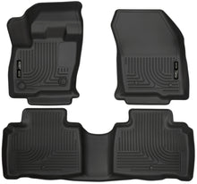 Load image into Gallery viewer, Husky Liners 2016 Lincoln MKX WeatherBeater Combo Black Floor Liners
