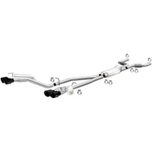 Load image into Gallery viewer, MagnaFlow 20-21 Ford Explorer 3.0L V6 Dual Exit Quad Black Chrome Tip Street Series Cat-Back Exhaust
