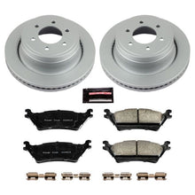 Load image into Gallery viewer, Power Stop 12-18 Ford F-150 Rear Z17 Evolution Geomet Coated Brake Kit
