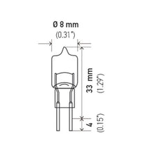 Load image into Gallery viewer, Hella Bulb 12V 5W G4 T3
