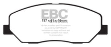 Load image into Gallery viewer, EBC 08-10 Hyundai Genesis 3.8 Yellowstuff Front Brake Pads
