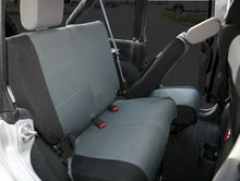 Load image into Gallery viewer, Rampage 2007-2018 Jeep Wrangler(JK) Unlimited Custom Fit Seat Cover - Black/Grey
