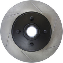 Load image into Gallery viewer, StopTech Power Slot 90-93 Ford Mustang 8cy (Exc Cobra Rear Disc) Front Left Slotted Rotor
