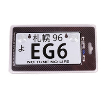Load image into Gallery viewer, NRG Mini JDM Style Aluminum License Plate (Suction-Cup Fit/Universal) - EG6
